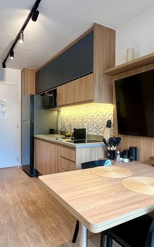 Studio para alugar com 30m², 1 quarto e sem vaga Studio para alugar com 30m², 1 quarto e sem vagaSala