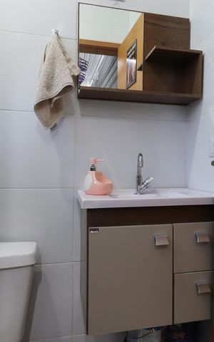 Apartamento à venda com 122m², 2 quartos e 1 vagaCobertura - Banheiro