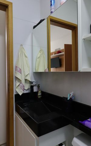 Apartamento à venda com 122m², 2 quartos e 1 vagaBanheiro da Suíte