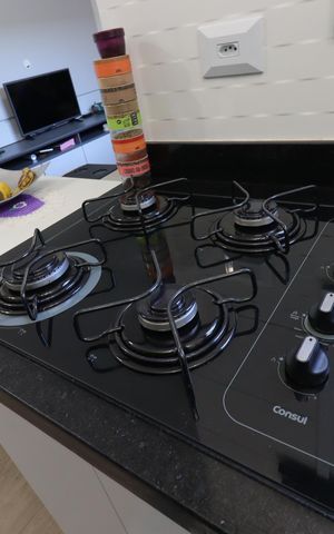 Apartamento à venda com 122m², 2 quartos e 1 vagaCozinha - Cooktop