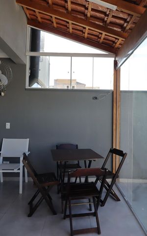 Apartamento à venda com 122m², 2 quartos e 1 vagaCobertura - Área Gourmet