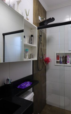 Apartamento à venda com 122m², 2 quartos e 1 vagaBanheiro da Suíte