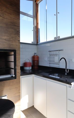 Apartamento à venda com 122m², 2 quartos e 1 vagaCobertura - Área Gourmet