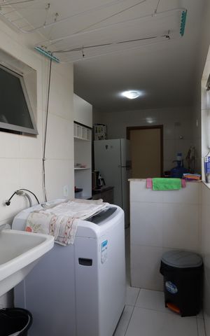 Apartamento à venda com 76m², 3 quartos e 1 vagaÁrea de Serviço