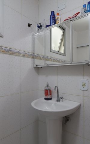 Apartamento à venda com 76m², 3 quartos e 1 vagaBanheiro Social
