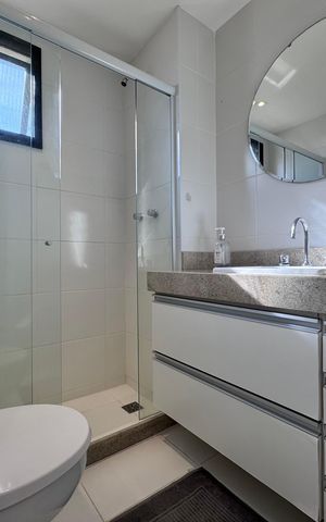 Apartamento à venda com 91m², 3 quartos e 2 vagas Apartamento à venda com 91m², 3 quartos e 2 vagasSuite - Banheiro
