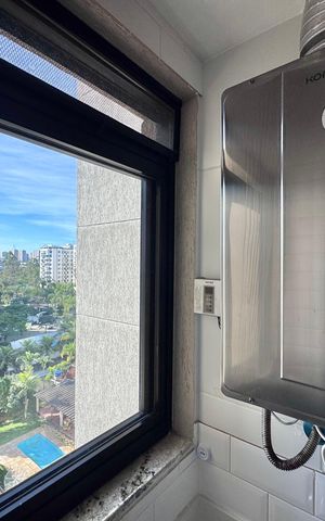 Apartamento à venda com 91m², 3 quartos e 2 vagas Apartamento à venda com 91m², 3 quartos e 2 vagasCozinha e Área de Serviço