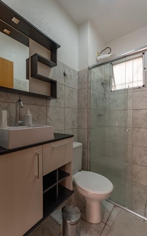 Apartamento para alugar com 43m², 2 quartos e 1 vaga Apartamento para alugar com 43m², 2 quartos e 1 vagaBanheiro Social