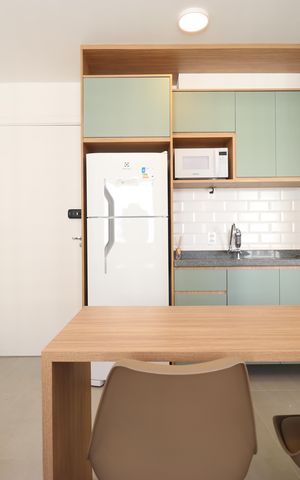 Apartamento à venda com 25m², 1 quarto e sem vagaCozinha