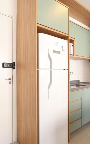 Apartamento à venda com 25m², 1 quarto e sem vagaCozinha
