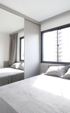 Apartamento à venda com 25m², 1 quarto e sem vagaQuarto