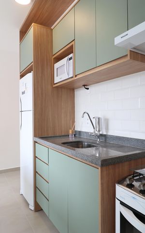 Apartamento à venda com 25m², 1 quarto e sem vagaCozinha