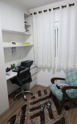 Apartamento à venda com 53m², 2 quartos e 1 vagaQuarto 1