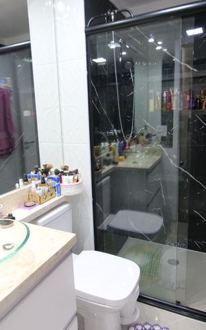 Apartamento à venda com 53m², 2 quartos e 1 vagaBanheiro