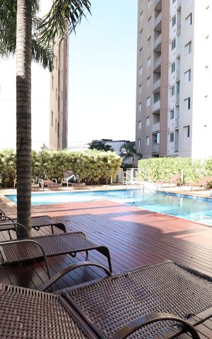 Apartamento à venda com 61m², 3 quartos e 1 vagaÁrea comum - Piscina