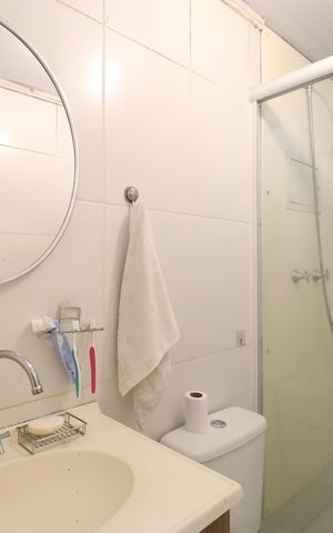 Apartamento à venda com 61m², 3 quartos e 1 vagaBanheiro Social