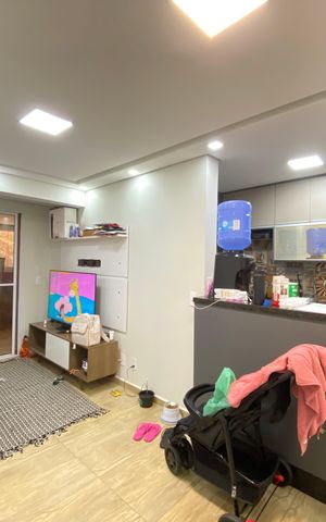 Apartamento à venda com 86m², 2 quartos e 1 vaga Apartamento à venda com 86m², 2 quartos e 1 vagaSala
