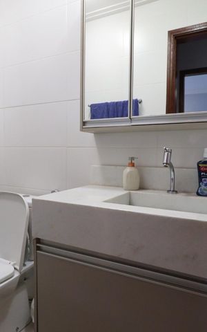 Apartamento para alugar com 58m², 2 quartos e 1 vagaBanheiro