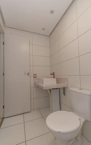 Apartamento para alugar com 55m², 2 quartos e 1 vagaBanheiro da Suíte