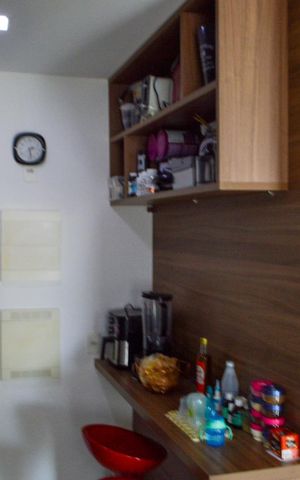 Apartamento à venda com 63m², 1 quarto e 1 vagaCozinha
