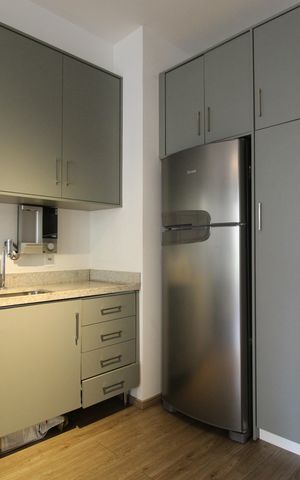 Studio para alugar com 39m², 1 quarto e sem vagaCozinha