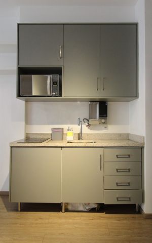 Studio para alugar com 39m², 1 quarto e sem vagaCozinha