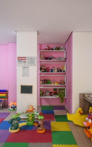 Apartamento para alugar com 47m², 2 quartos e sem vaga Apartamento para alugar com 47m², 2 quartos e sem vagaÁrea comum - Brinquedoteca