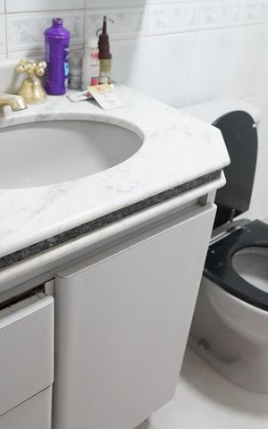 Apartamento para alugar com 89m², 3 quartos e 2 vagasBanheiro da Suíte