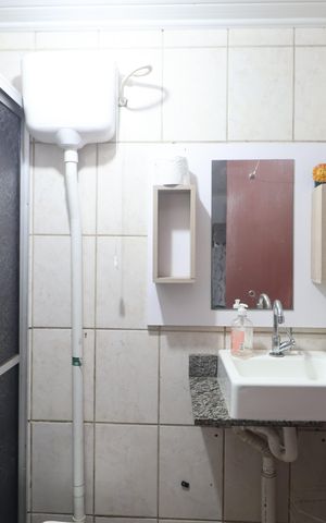 Casa à venda com 138m², 3 quartos e 2 vagasBanheiro de serviço