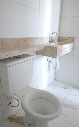 Apartamento à venda com 45m², 2 quartos e 1 vaga Apartamento à venda com 45m², 2 quartos e 1 vagaBanheiro 1