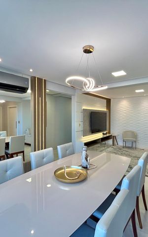 Apartamento à venda com 139m², 3 quartos e 2 vagas Apartamento à venda com 139m², 3 quartos e 2 vagasSala