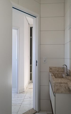 Apartamento à venda com 90m², 2 quartos e 1 vagaBanheiro Social