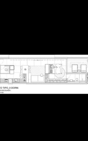 Apartamento à venda com 60m², 1 quarto e sem vaga Apartamento à venda com 60m², 1 quarto e sem vagaModelo 1