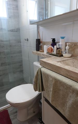 Apartamento à venda com 45m², 2 quartos e sem vagaBanheiro