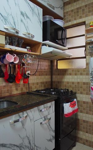 Apartamento à venda com 50m², 1 quarto e sem vagaCozinha