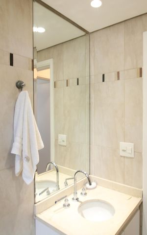 Apartamento à venda com 104m², 3 quartos e 2 vagasBanheiro