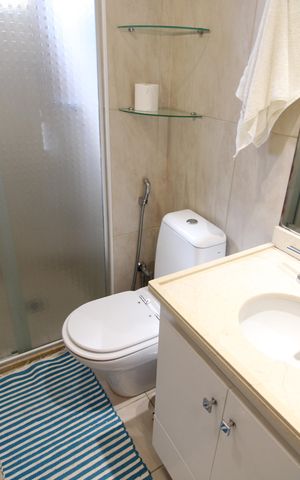 Apartamento à venda com 104m², 3 quartos e 2 vagasBanheiro