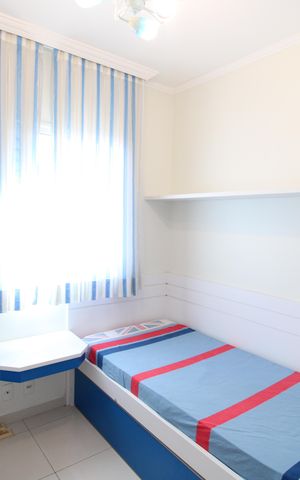 Apartamento à venda com 104m², 3 quartos e 2 vagasQuarto 2