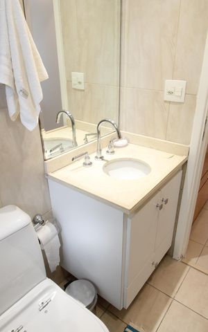 Apartamento à venda com 104m², 3 quartos e 2 vagasBanheiro