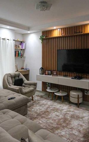 Casa à venda com 200m², 3 quartos e 2 vagas Casa à venda com 200m², 3 quartos e 2 vagasSala