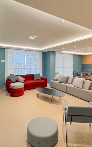 Studio para alugar com 28m², 1 quarto e sem vaga Studio para alugar com 28m², 1 quarto e sem vagaÁrea comum - Salão de Festas
