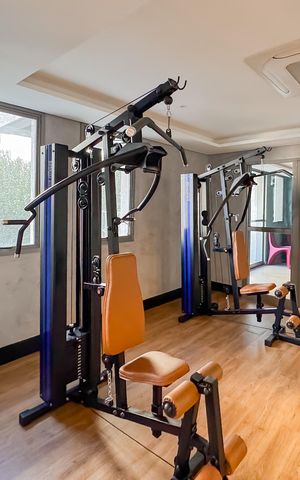Studio para alugar com 28m², 1 quarto e sem vaga Studio para alugar com 28m², 1 quarto e sem vagaÁrea comum - Academia