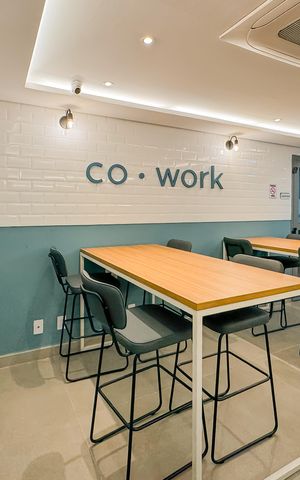 Studio para alugar com 28m², 1 quarto e sem vaga Studio para alugar com 28m², 1 quarto e sem vagaÁrea comum - Coworking