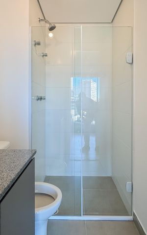 Studio para alugar com 28m², 1 quarto e sem vaga Studio para alugar com 28m², 1 quarto e sem vagaBanheiro