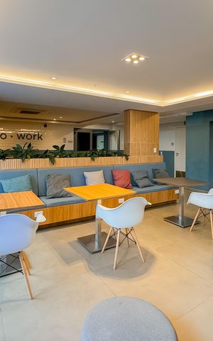 Studio para alugar com 28m², 1 quarto e sem vaga Studio para alugar com 28m², 1 quarto e sem vagaÁrea comum - Lounge