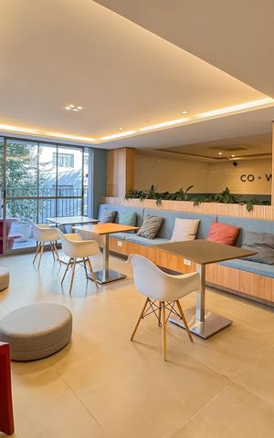 Studio para alugar com 28m², 1 quarto e sem vaga Studio para alugar com 28m², 1 quarto e sem vagaÁrea comum - Lounge