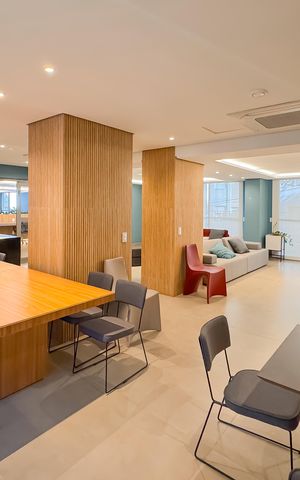 Studio para alugar com 28m², 1 quarto e sem vaga Studio para alugar com 28m², 1 quarto e sem vagaÁrea comum - Salão de Festas