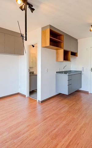 Studio para alugar com 28m², 1 quarto e sem vaga Studio para alugar com 28m², 1 quarto e sem vagaStudio