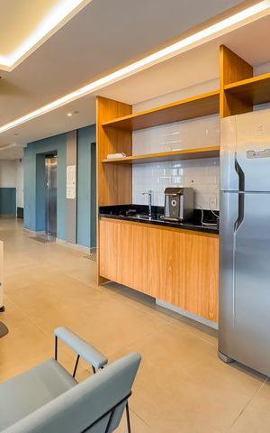 Studio para alugar com 28m², 1 quarto e sem vaga Studio para alugar com 28m², 1 quarto e sem vagaÁrea comum - Lounge