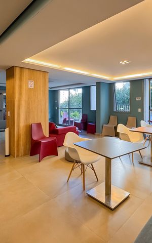 Studio para alugar com 28m², 1 quarto e sem vaga Studio para alugar com 28m², 1 quarto e sem vagaÁrea comum - Lounge